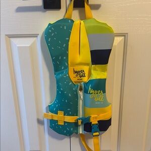 Kids Life Vest - Blue and Yellow